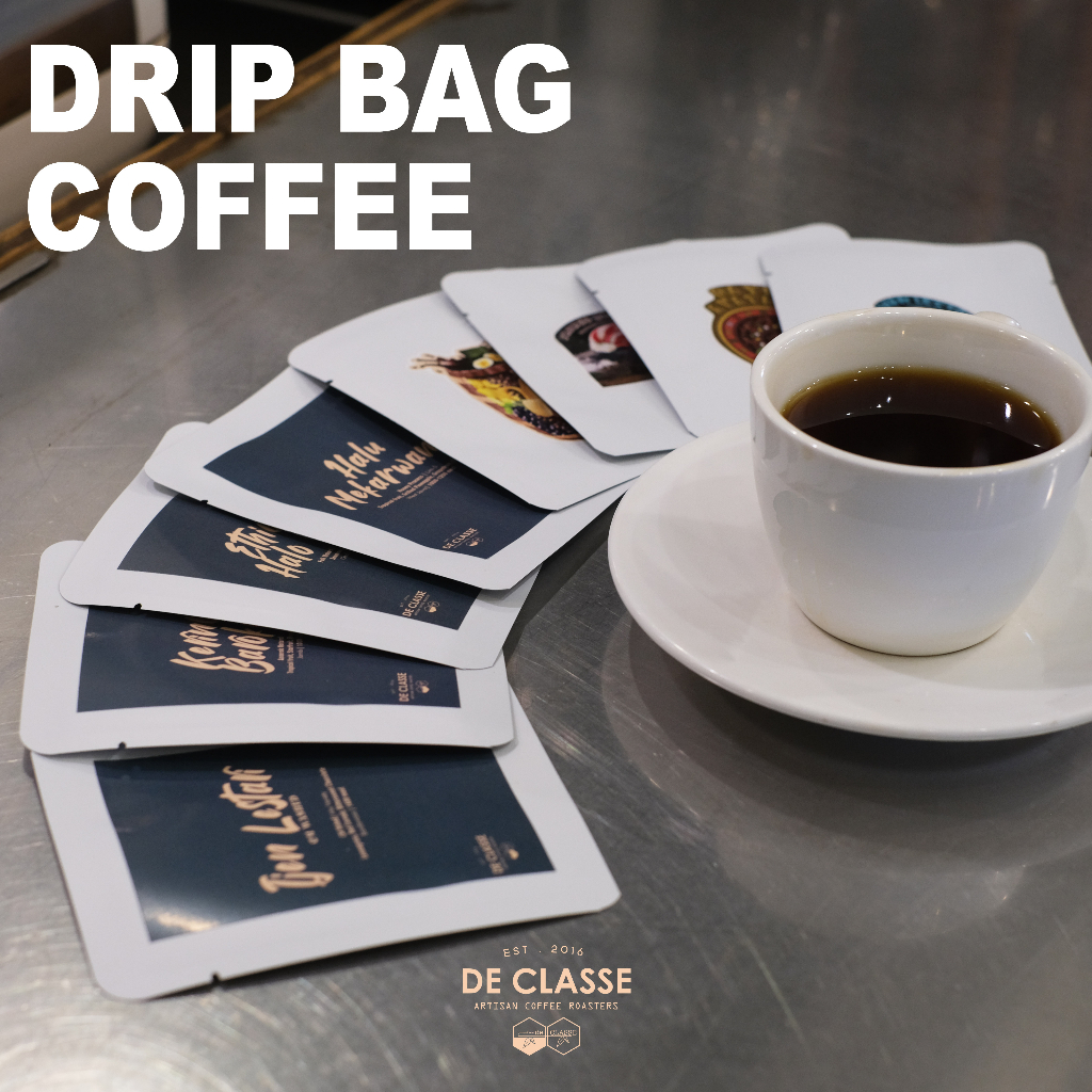 

DRIP BAG COFFEE | KOPI DRIP BAG ARABIKA SPECIALTY FILTER ROAST 5pcs dan 10pcs