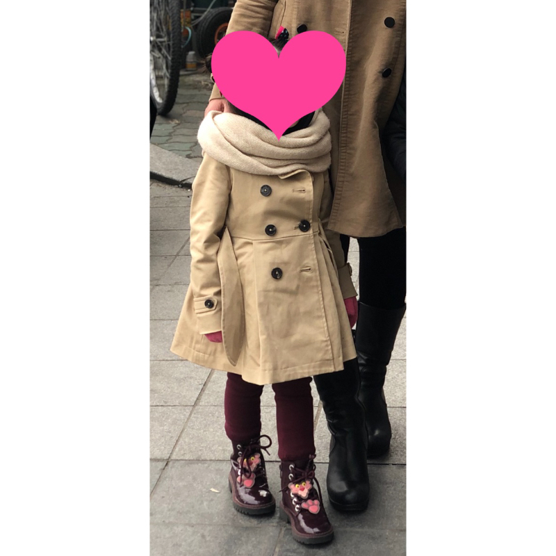 UNIQLO TRENCH COAT GIRL PRELOVED