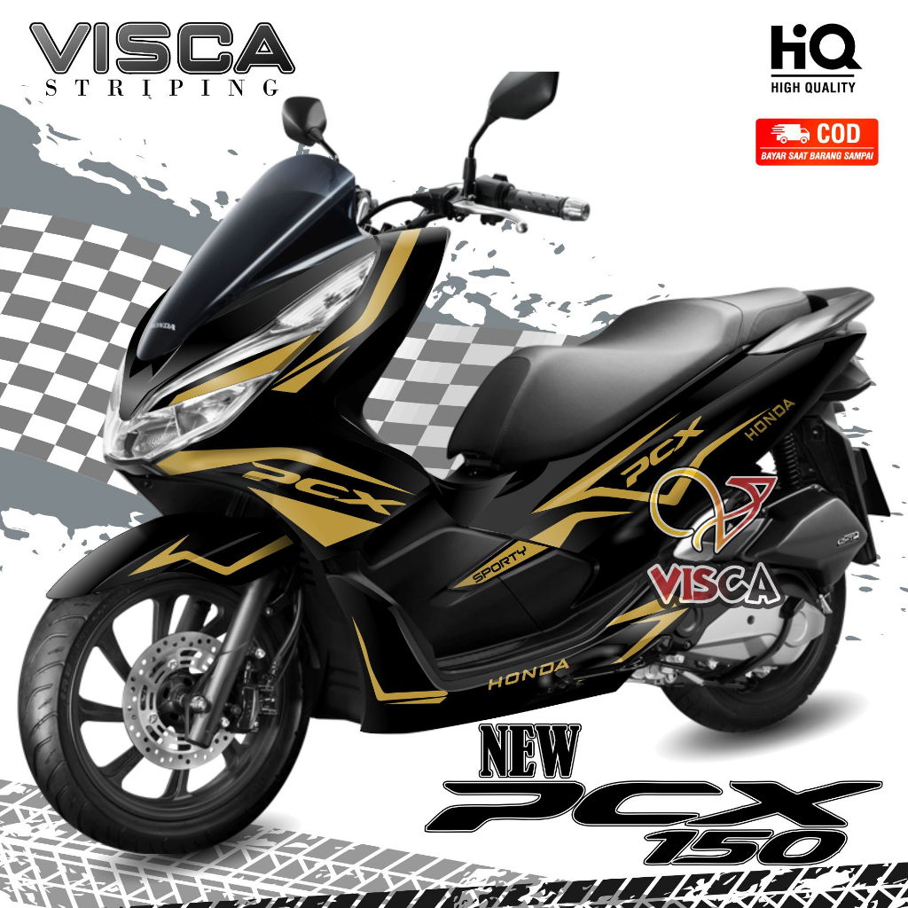 Decal PCX 150 New Full Body - Stiker PCX 150 New Full Body - Dekal PCX 150 New Full Body - Striping 