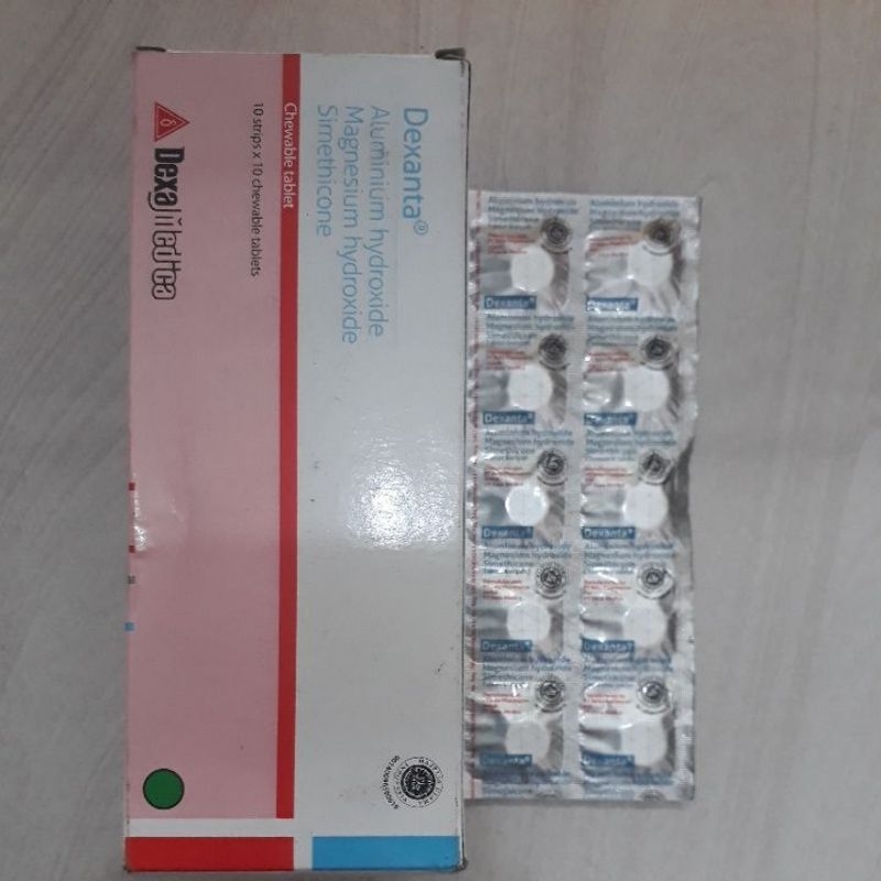 DEXANTA TABLET 1 STRIP 10 TABLET KUNYAH