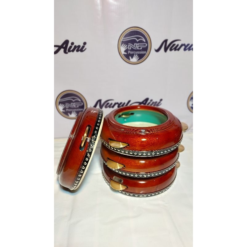 1 SET REBANA KUALITAS PREMIUM HADROH JEPARA TERBAIK / ALAT TERBANG NP PERCUSSION