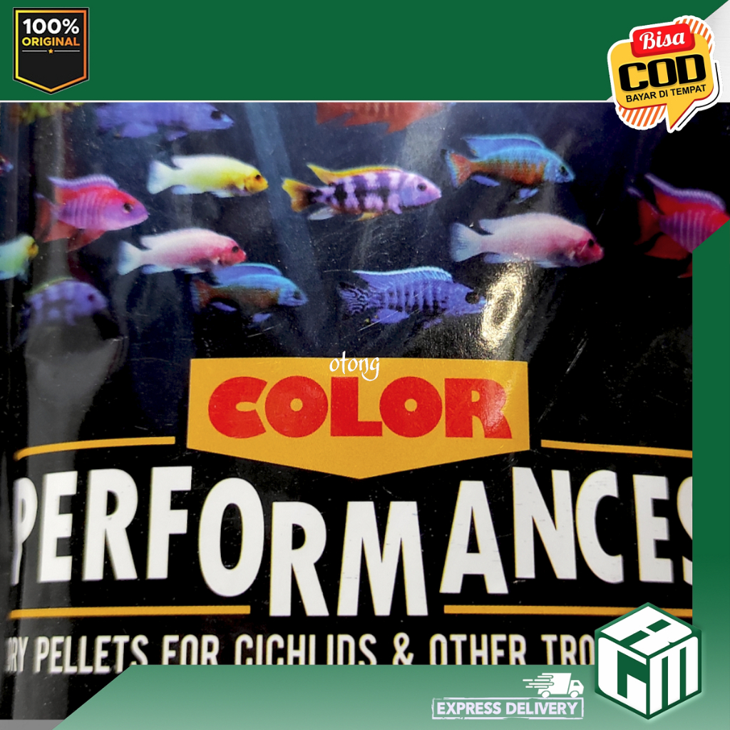 CICHLIDS TROPIC BITES WATERPROS COLOR PERFORMANCES pakan cichlid