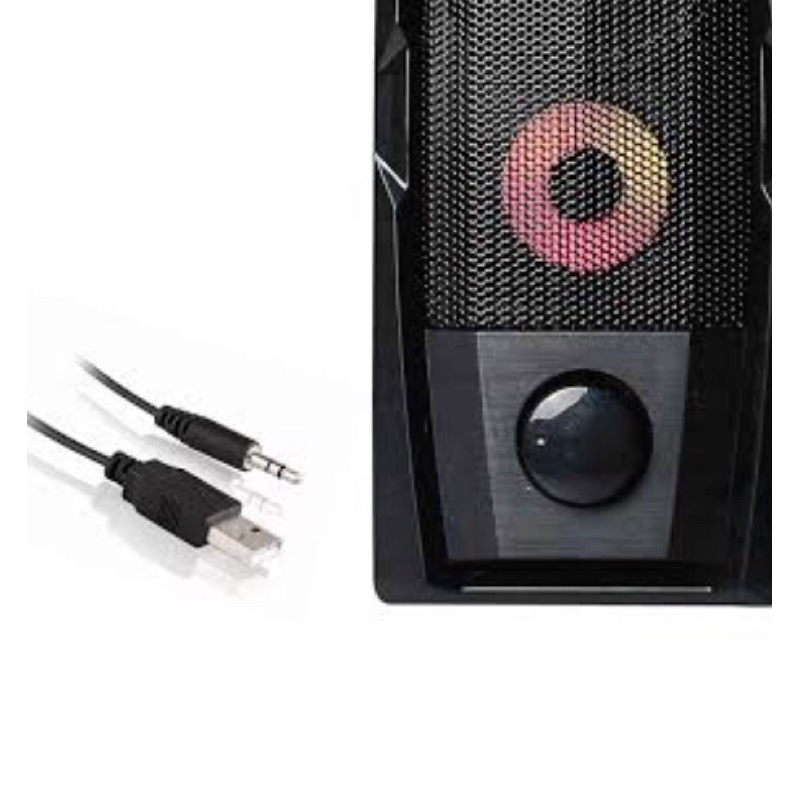 Speaker Spiker Komputer Laptop usb K7 RGB
