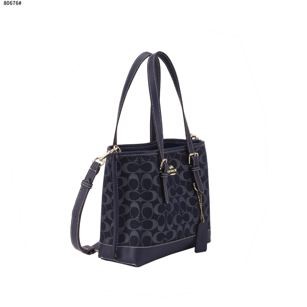 COA Mollie Tote 25 In Signature Chambray Bag's 80676