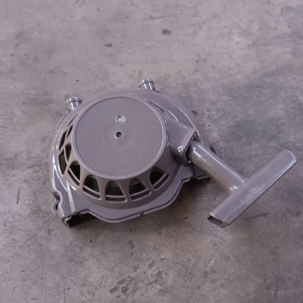 Recoil Starter Assy Sparepart Mesin Tempel Perahu 3HP 1E48F XWJ63 63cc MERK YAMAMOTO