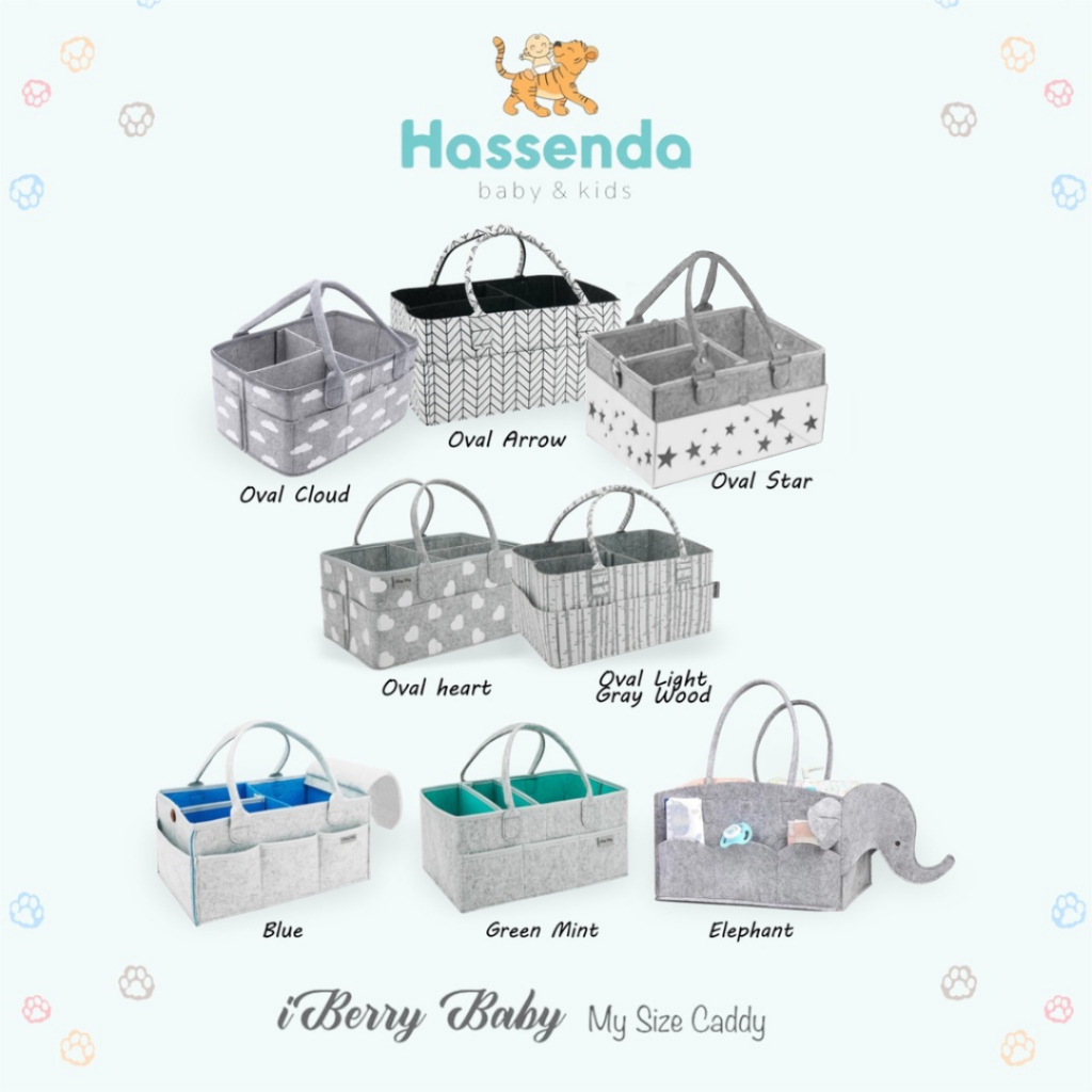 iBerry My Size Multipurpose Caddy Bag / Tas perlengkapan bayi