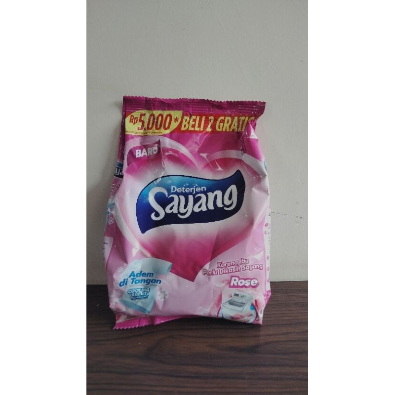 Deterjen Sayang