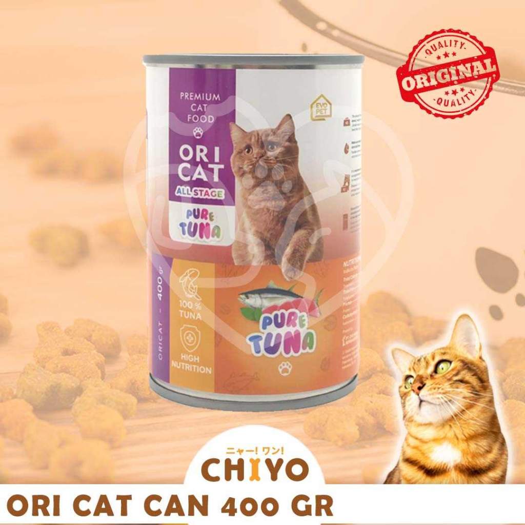 ORI CAT 400GR - MAKANAN KUCING KALENG BASAH