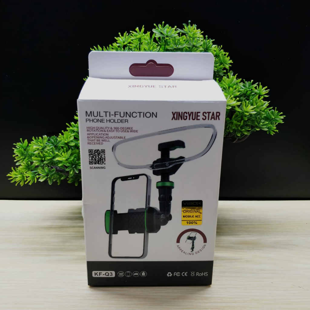 New car phone holder vibox KF-Q3O riginal penyangga stand hp mobil PROMO SEN
