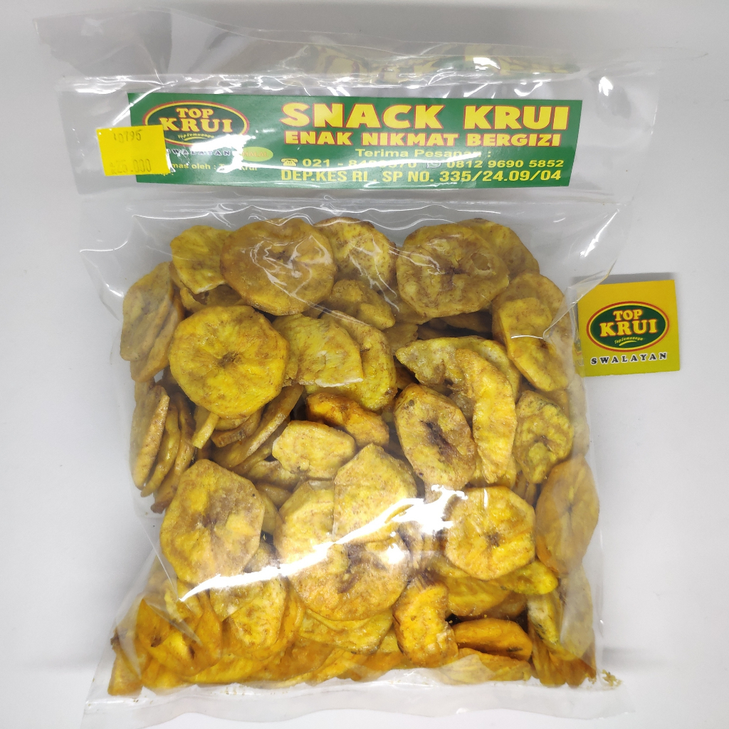 

Keripik Pisang Manis/ Keripik Pisang Bulat