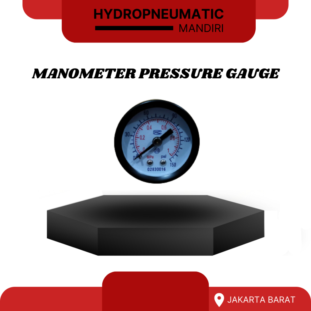 MANOMETER PRESSURE GAUGE MODEL PAYUNG