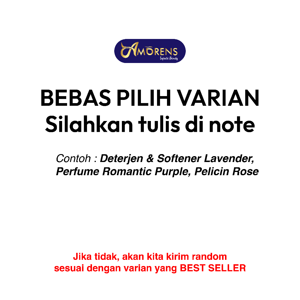 [PROMO BUNDLE] PAKET LAUNDRY / PAKET CUCI PAKAIAN / DETERJEN SOFTENER PELICIN SETRIKA PARFUM LAUNDRY AMORENS