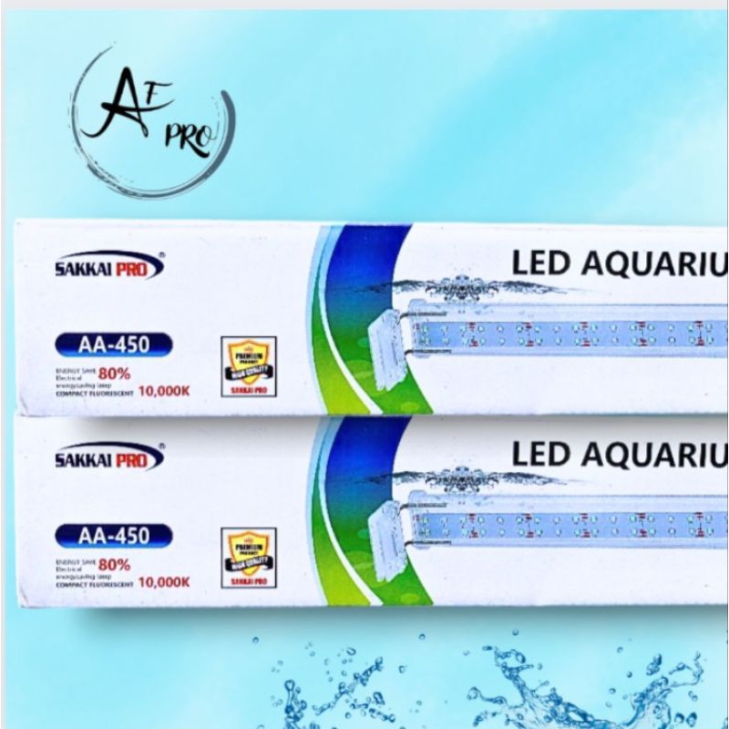 Lampu aquarium aquascape LED KRISTAL SAKKAI PRO AA 450