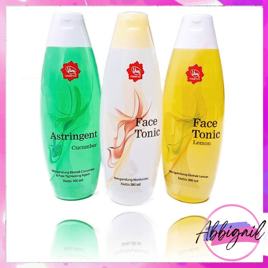 𝘈𝘉𝘎✰ Viva Face Tonic / Air mawar Pembersih Kotoran Minyak Dan Makeup / Viva Face Toner 100ml 2025