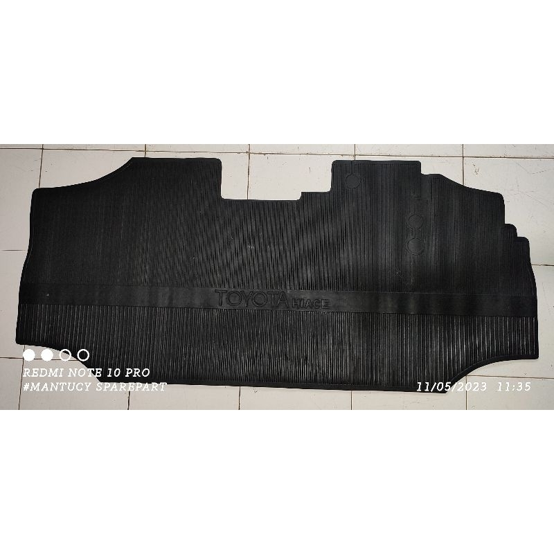 Karpet Karet Lantai Mobil Toyota Hiace Old (1978-1985 Bensin-Diesel)