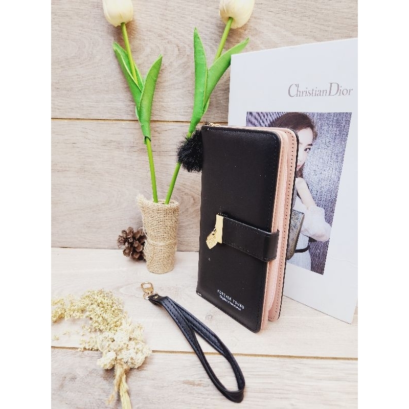 Dompet Panjang Wanita Terbaru  Import Bahan Halus  5m-110