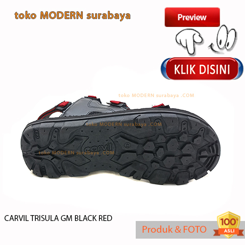 Sandal Pria casual Sandal Gunung slide outdoor CARVIL TRISULA GM