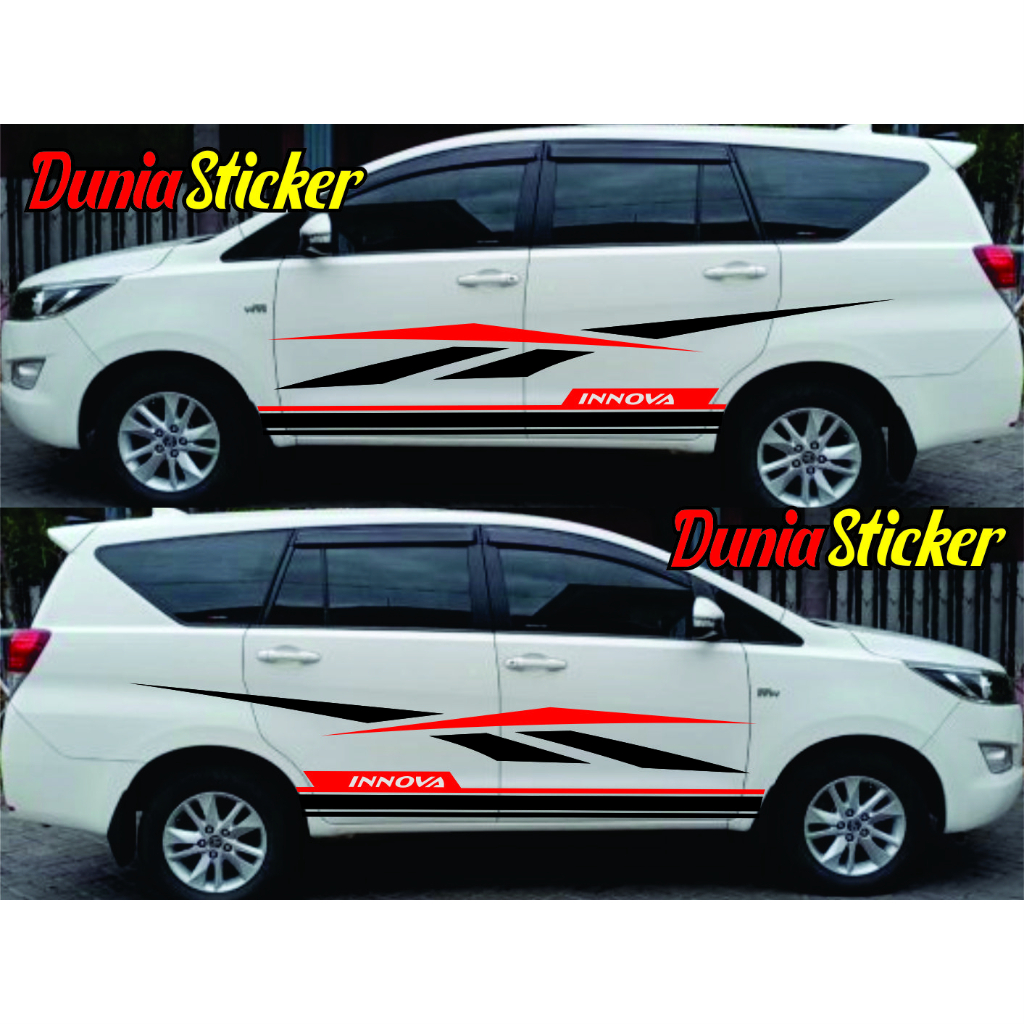 Stiker cutting mobil avanza ertiga xenia sigra stiker cuting mobil terlaris