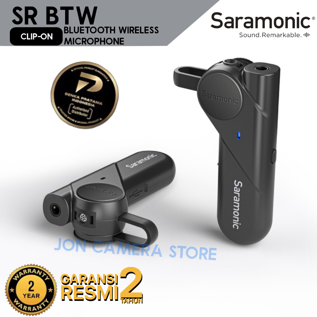 Saramonic SR BTW Bluetooth Wireless Microphone Saramonic Garansi Resmi
