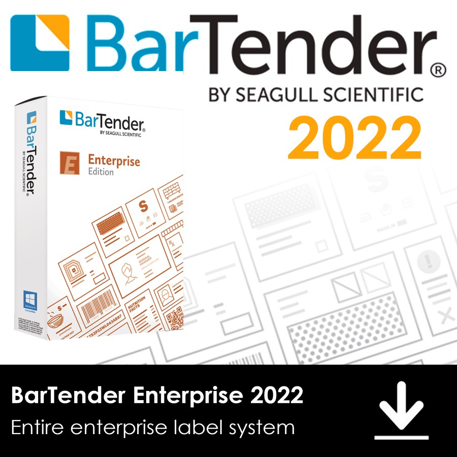 Software Pembuat Label Barcode Software BarTender Enterprise Edition 2022 R5