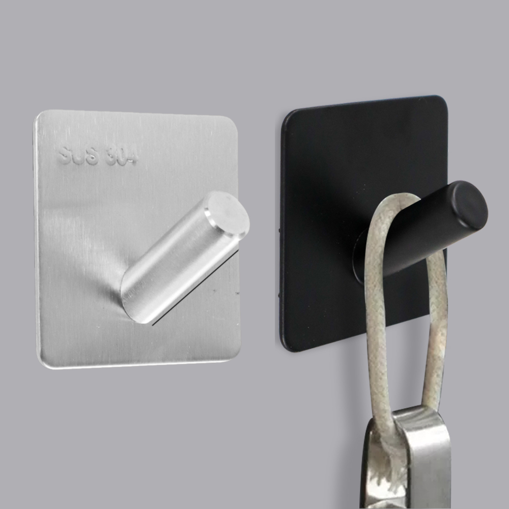 Gantungan Dinding Hook Hanger Stainless Steel SUS304 - 8958 - Black