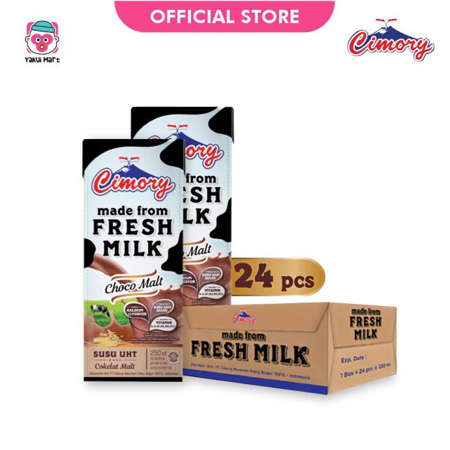 

⭐YAKUI MART⭐SUSU CIMORY UHT MILK 250 ML (CHOCO MALT) KARTON