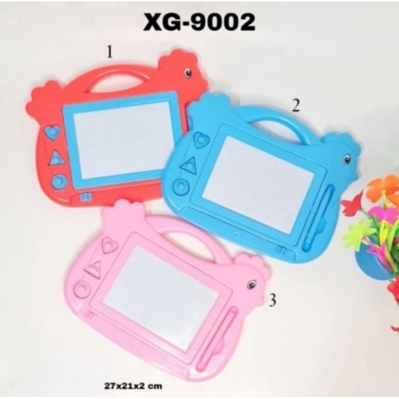 

SJS drawing board 15.5x9.5 bentuk/papan gambar/mainan anak-XG103 frog