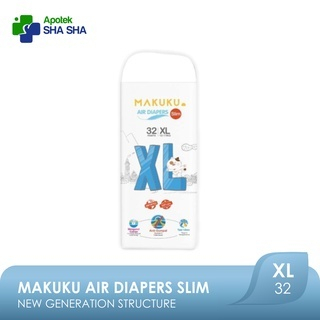 MAKUKU AIR DIAPERS SLIM XL 32