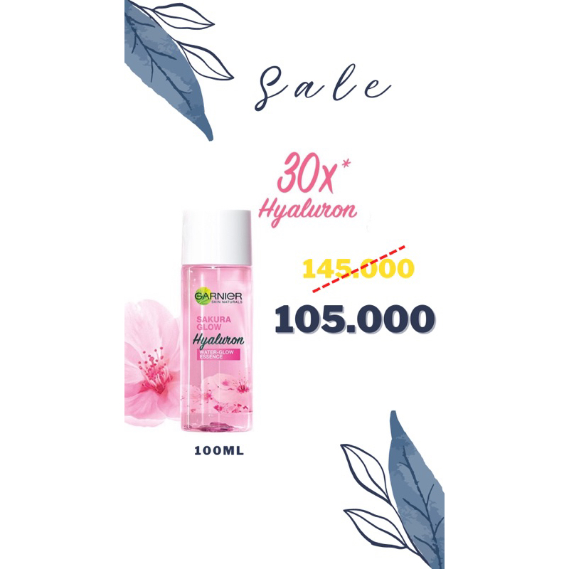 GARNIER Sakura Glow Hyaluron Water Glow Essence 100ml