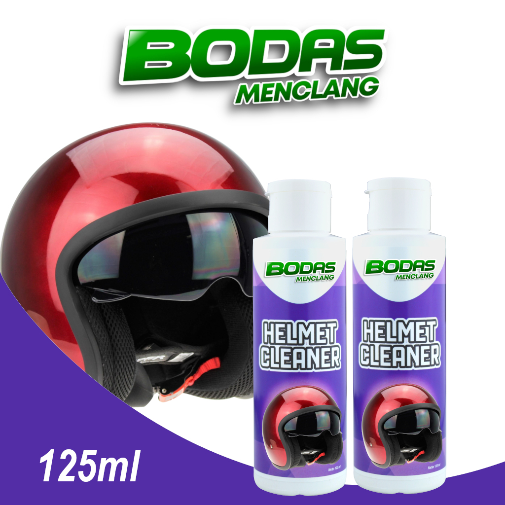 Pembersih Helm BODAS Helmet Cleaner Membersihkan Menghilangkan Baret Mengkilapkan