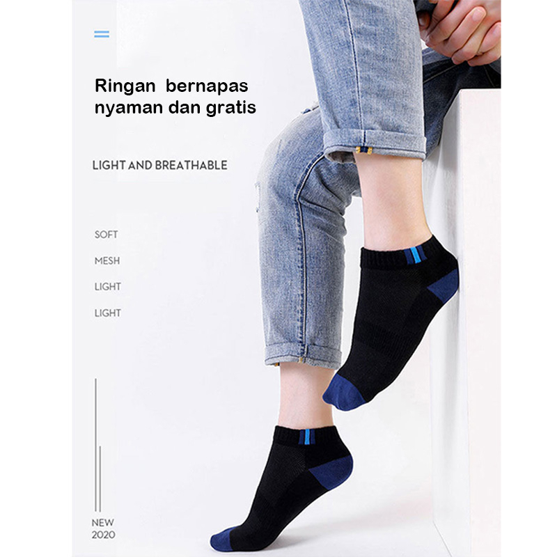 Kaus Kaki Unisex Casual Pria Wanita Import Socks Ukuran 24cm x 7cm  W1A6