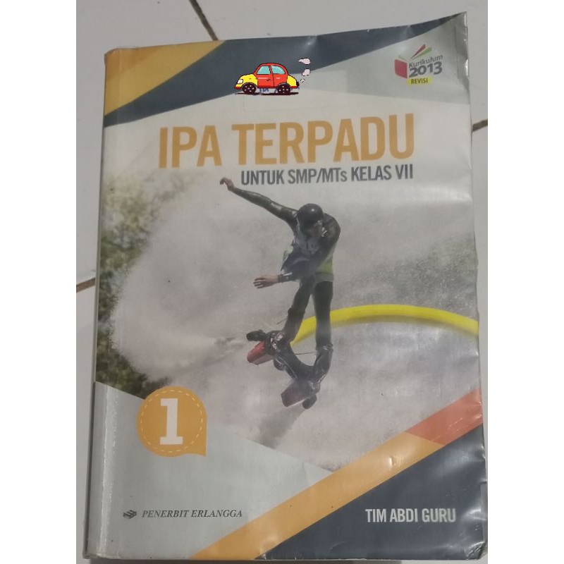 

Buku IPA Terpadu kelas 7 penerbit Erlangga