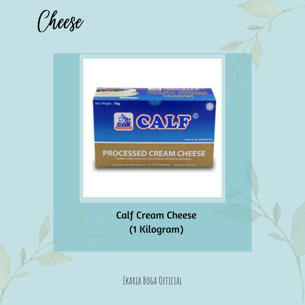 

KEJU | KEJU KRIM | CREAM CHEESE | CALF CREAM CHEESE 1KG