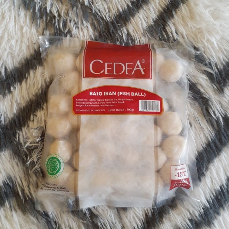 

cedea bola ikan 500gr