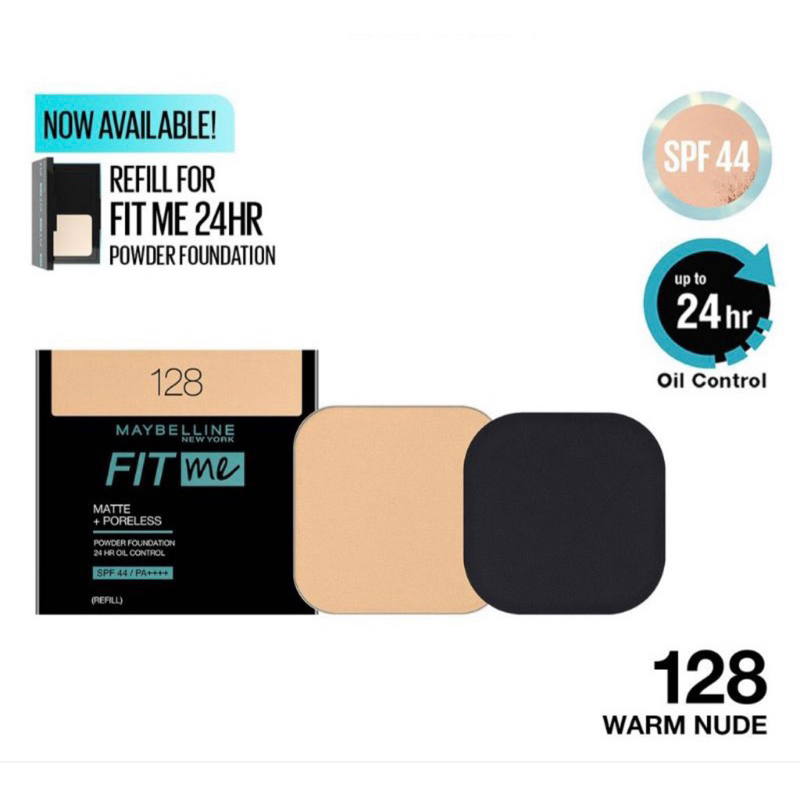 Bedak Maybelline Fit Me 128