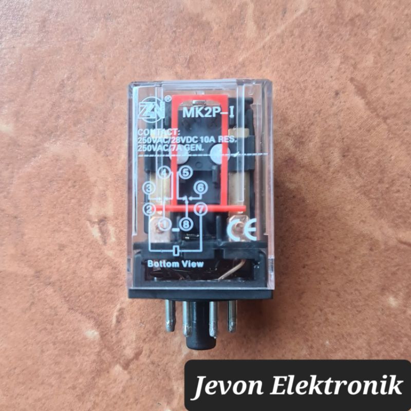 Relay MK2P-I MK3P-I 8 11 p Pin 220 V Volt Bulat MK2P-1 MK3P-1 8p 11p 220V