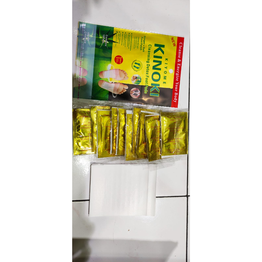 [ MSTR ] Kinoki Gold Detox Koyo Kaki Ajaib Kemasan pouch isi 10