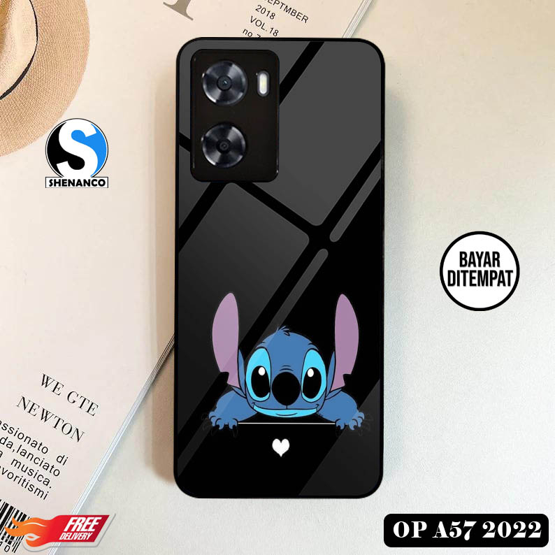[COD]Promo Case Oppo A57 4G 2022 Gambar Wallpaper Stitch Aesthetic Casing Hp Bisa Type Lain Desain K