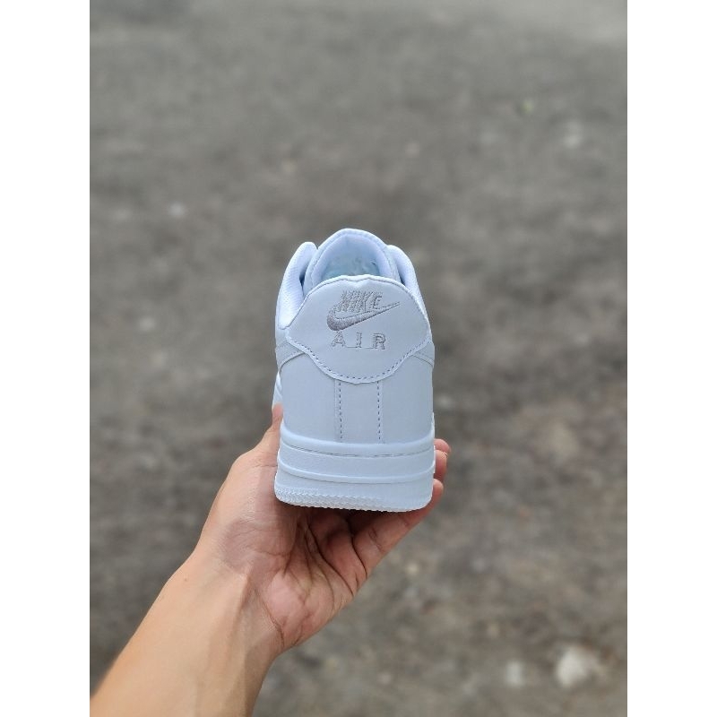 Sepatu • Formal AF1 Fullwhite Pria &amp; Wanita Kualitas Import