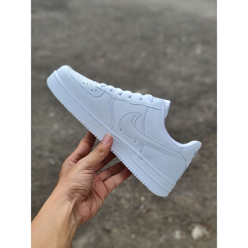 Sepatu • Formal AF1 Fullwhite Pria &amp; Wanita Kualitas Import