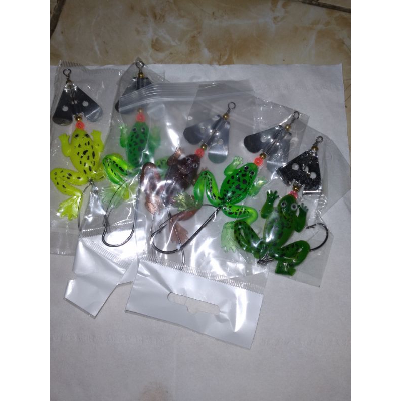 katak silicon umpan pancing
