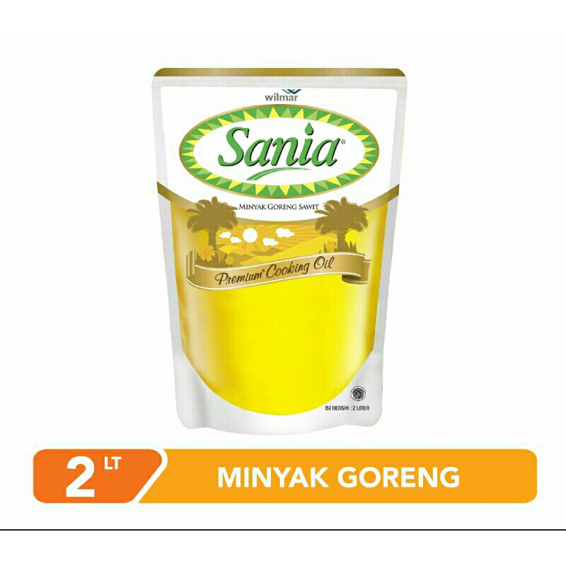 

Sania Minyak Goreng Pouch 2L / 1L