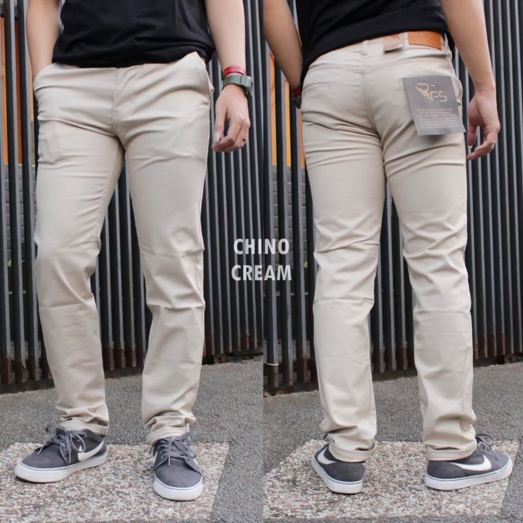 Celana Panjang Chino Pria Premium Celana Panjang Chino Blackfield