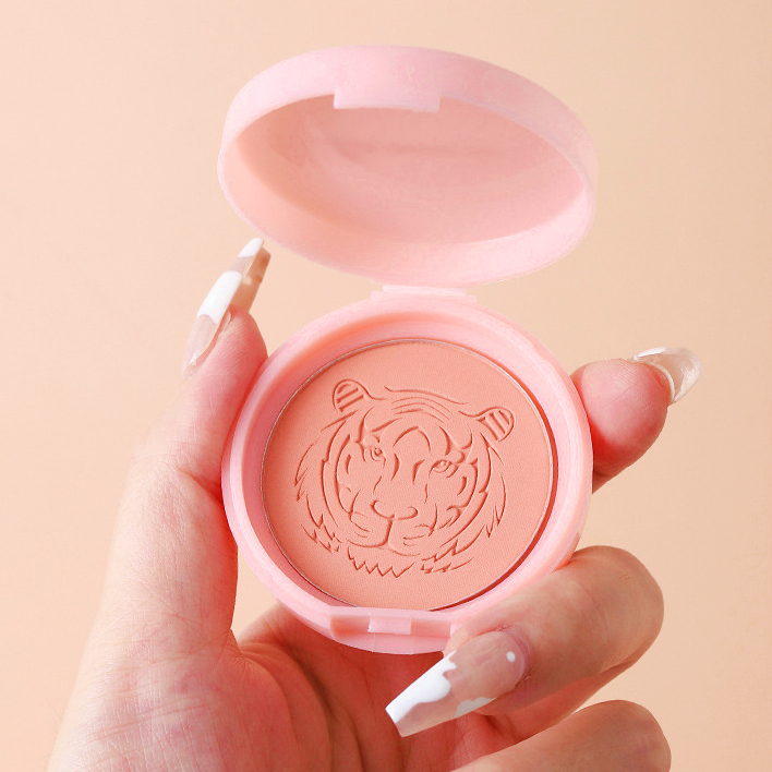 LAMEILA Tiger Blush On Free Kuas Palette Matte Anti Air Tahan Lama LA221 5186