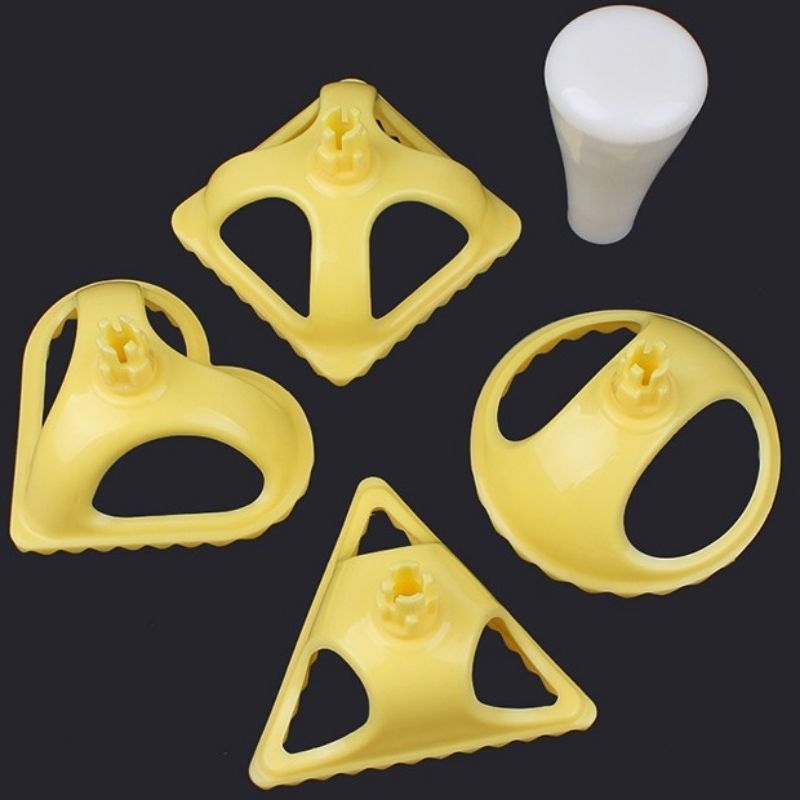 SET DUMPLING / COOKIES MOULD ISI 4 PCS