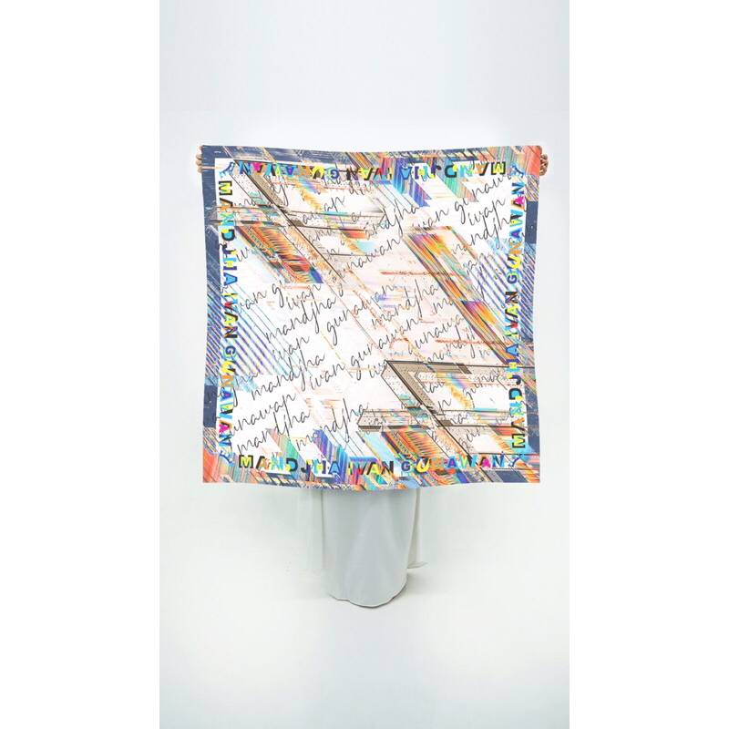 Mandjha scarf - Spectrum White