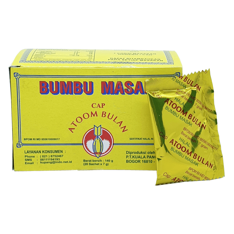 

Atoom / Atom Bulan Bumbu Masak Instan Seblak SACHET