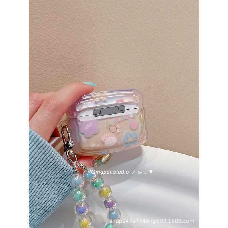 Bunny Candy Pearl Softcase for Airpods 1 2 Pro 3 Case Airpods Inpods TWS Lucu