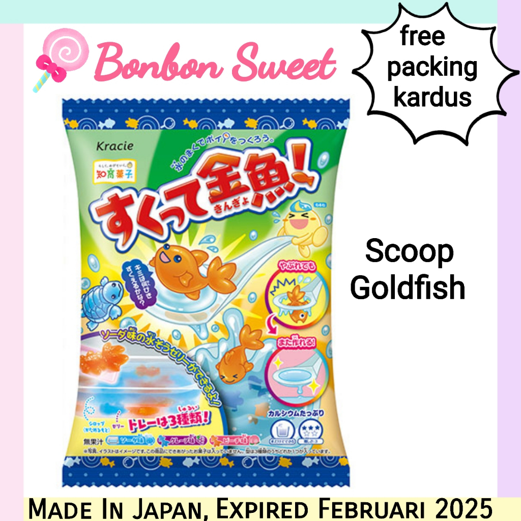 

Kracie Popin Cookin Scoop Goldfish (Sukutte Kingyo)