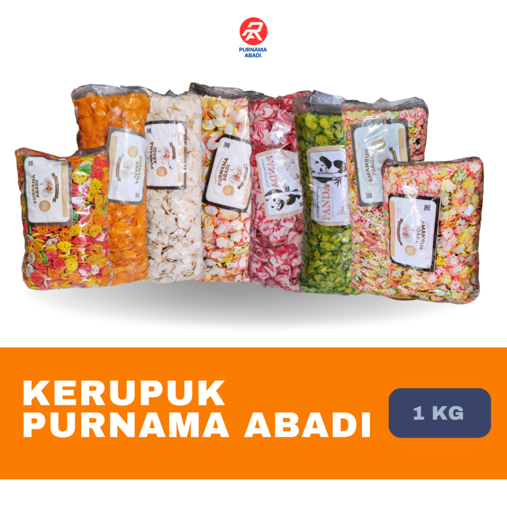 

Kerupuk Mentah Cap Purnama Abadi 1 KG